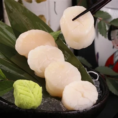 Külmutatud Scallop Meat Roe Off