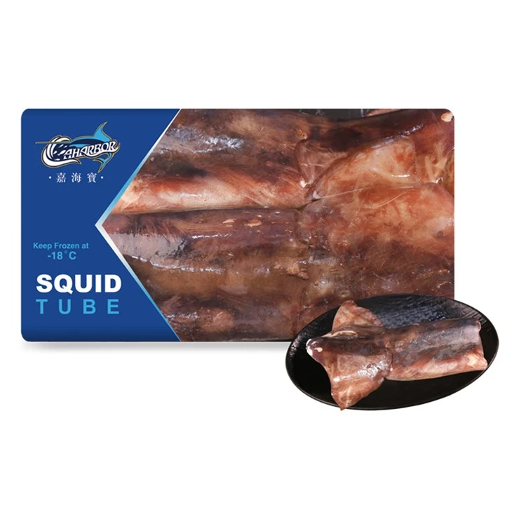 Sea Frozen Giant Squid Tubes